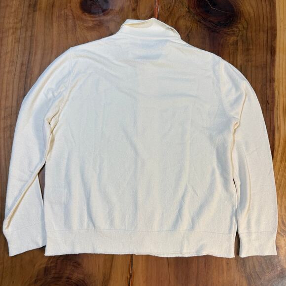 Lardini Italy Men's Cardigan Sweater XXL 2XL Cotton blend Button Collar W25 - Picture 6 of 6